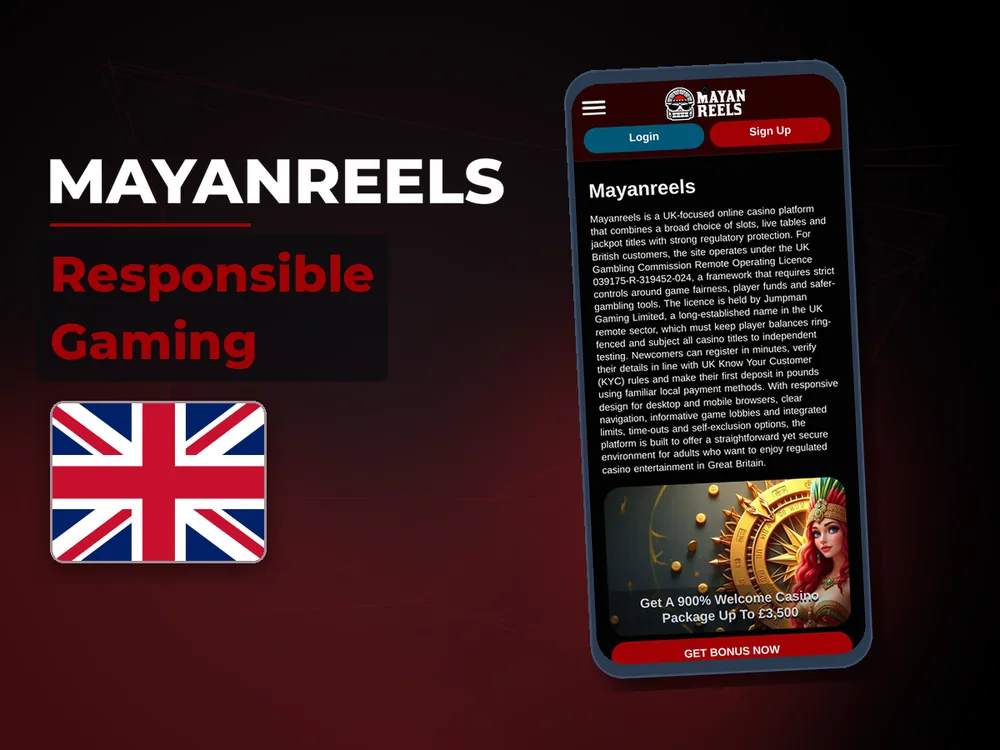 Mayanreels - Responsible Gaming