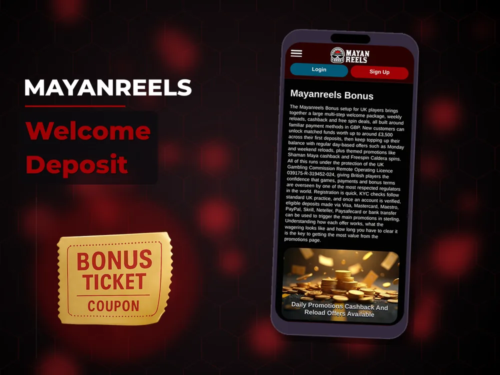 Mayanreels - Welcome Deposit