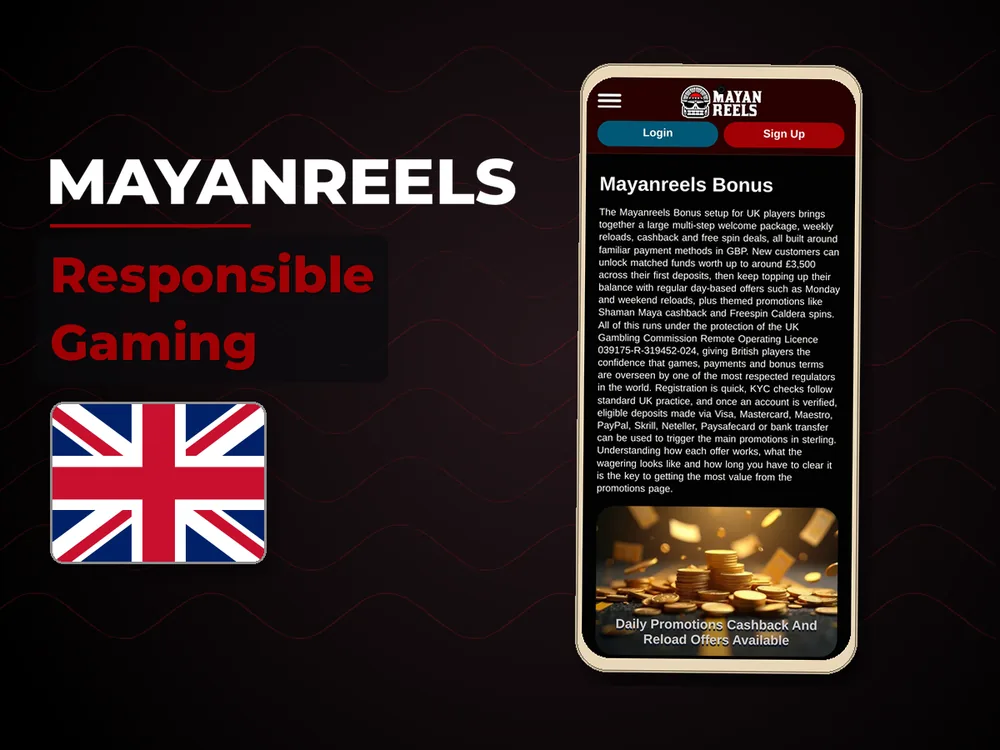 Mayanreels - Responsible Gaming